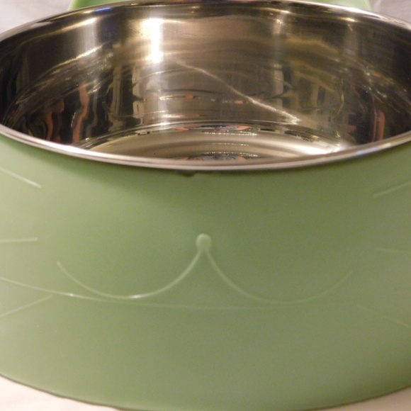 COPY - Kitty Kat Colorful Dishes Food /Water - Picture 2 of 11